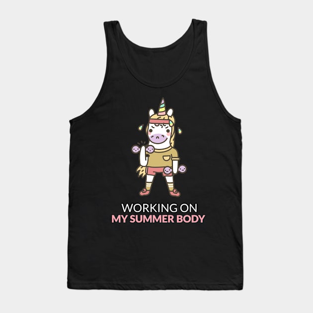 Working on my summer body Tank Top by WizardingWorld